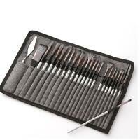 Без бренда «Коробка 50 шт.: Набор кистей для рисования в чехле, премиум набор (23 нейлоновых кисти, 1 мастихин)» в Улан-Удэ в интернет-магазине Без бренда «Коробка 50 шт.: Набор кистей для рисования в чехле, премиум набор (23 нейлоновых кисти, 1 мастихин)» в Улан-Удэ