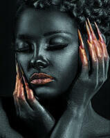 Без бренда «Портрет с золотыми ногтями» в Улан-Удэ