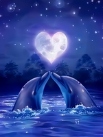 Без бренда «Дельфины под луной вида сердца» в Улан-Удэ