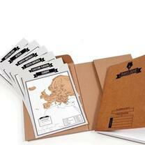 Без бренда «Скретч-карта мира стирающаяся. Карта путешествий» в Улан-Удэ