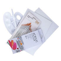 Без бренда «Набор подарочный «Две картинки»: краски акрил 12x12 мл, 2 холста 22x30 на мдф, 10 кистей, мастихин, палитра. Уценка (без упаковки)» в Улан-Удэ в интернет-магазине  Без бренда «Набор подарочный «Две картинки»: краски акрил 12x12 мл, 2 холста 22x30 на мдф, 10 кистей, мастихин, палитра. Уценка (без упаковки)» в Улан-Удэ