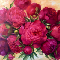 Без бренда «Бордовые пионы (20шт)» в Улан-Удэ