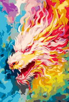 Без бренда «Разноцветный огненный дракон» в Улан-Удэ в интернет-магазине  Без бренда «Разноцветный огненный дракон» в Улан-Удэ