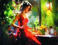 Без бренда «Милая девушка с бокалом шампанского» в Улан-Удэ