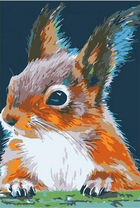 Пушистая белочка