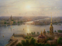 Без бренда «Вид на Петропавловскую крепость» в Улан-Удэ в интернет-магазине  Без бренда «Вид на Петропавловскую крепость» в Улан-Удэ