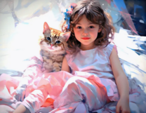 Без бренда «Девочка и пушистая кошечка» в Улан-Удэ